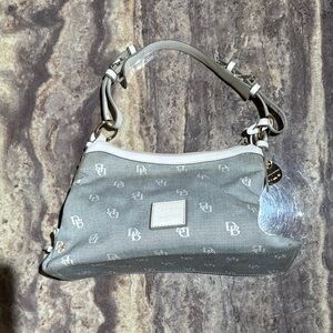 Dooney & Bourke Gray and White Women's Bag